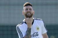 Lionel Messi and Argentina face France in the last 16 on Saturday
