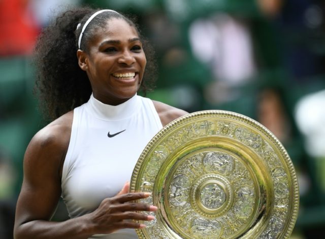 Former champ Serena faces Rus in Wimbledon first round