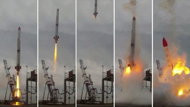 Maverick entrepreneur's space rocket fails at blast off