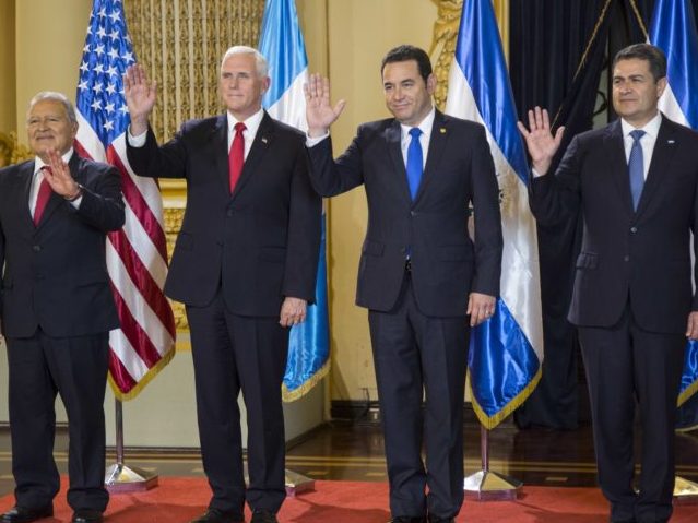 Pence Talks Migration with Central American Leaders: ‘This Exodus Must End’