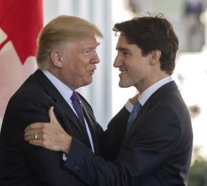 Trump to leave G7 summit early amid feud with Trudeau, Macron