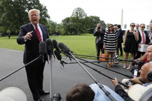 Trump says U.S. will not sign G7 communique