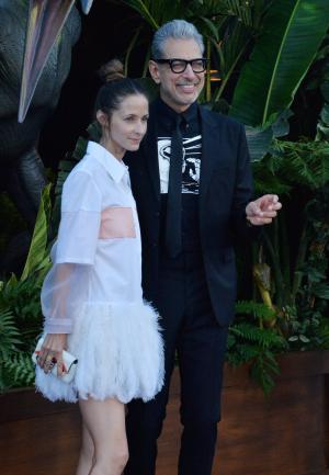 'Jurassic World: Fallen Kingdom': Jeff Goldblum, wife Emilie cozy up at premiere