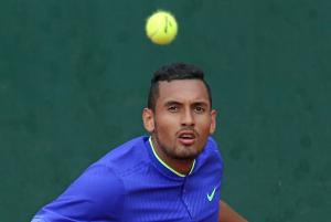 Tennis star Kyrgios fined for miming masturbation with water bottle