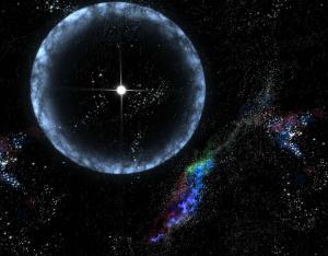 Astrophysicists estimate the size of neutron stars