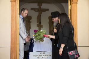 Prince William visits great-grandmother's tomb in Jerusalem
