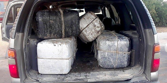 Laredo Sector agents seize six bundles of marijuana worth an estimated $471,000. (Photo: U.S. Border Patrol/Laredo Sector)