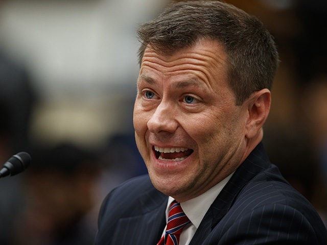 FBI Deputy Assistant Director Peter Strzok testifies before the House Committees on the Judiciary and Oversight and Government Reform during a hearing on "Oversight of FBI and DOJ Actions Surrounding the 2016 Election," on Capitol Hill, Thursday, July 12, 2018, in Washington. (AP Photo/Evan Vucci)