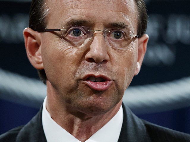 Rosenstein: Trump Special Counsel Appointment Signals DOJ Belief in a ‘Viable Potential Case’