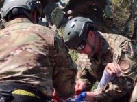 Agents rescue migrant - Laredo Sector Laredo Sector Border Patrol agents save life of migrant who was lost without food or water in summer heat. (Photo: U.S. Border Patrol/Laredo Sector)