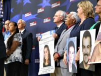 Angel Families President Trump speaks about immigration alongside family members affected by crime committed by undocumented immigrants, at the White House Friday.