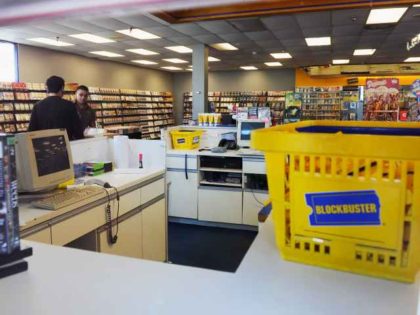 Blockbuster is down to one retail location in the United States