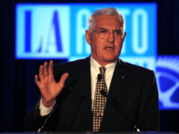 Bob Lutz kicks-off the Los Angeles Auto Show by delivering the Motor Press Guild (MPG) keynote address, replacing Fritz Henderson, who has resigned as president and chief executive officer of General Motors on December 2, 2009 in Los Angeles, California. The Los Angeles Auto Show will be open to the …