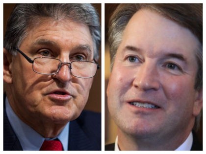 Manchin and Kavanaugh combo photo