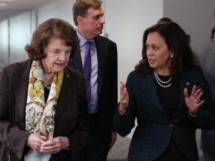 Dianne Feinstein and Kamala Harris (Mark Wilson / Getty)