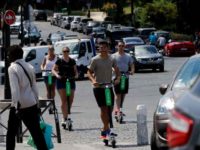 Electric Scooters by Lime Electric Scooters from Lime, rentable via the Uber app