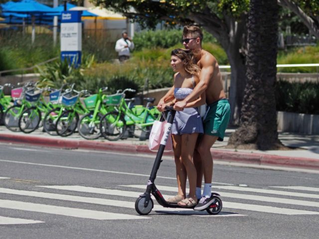 Electric Scooters (Robyn Beck / AFP / Getty)