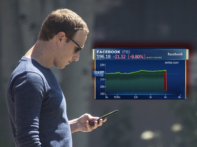 SUN VALLEY, ID - JULY 13: Mark Zuckerberg, chief executive officer of Facebook, checks his phone during the annual Allen & Company Sun Valley Conference, July 13, 2018 in Sun Valley, Idaho. Every July, some of the world's most wealthy and powerful businesspeople from the media, finance, technology and political …