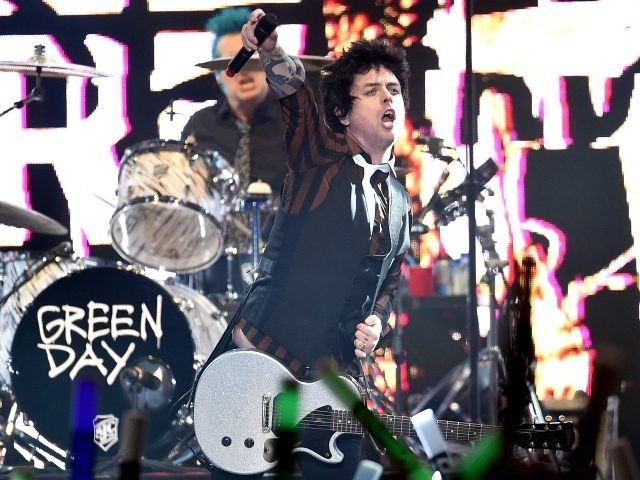 Billie Joe Armstrong of the band Green Day performs onstage at 106.7 KROQ Almost Acoustic Christmas 2016 - Night 2 at The Forum on December 11, 2016 in Inglewood, California. (Photo by Kevin Winter/Getty Images for CBS Radio)