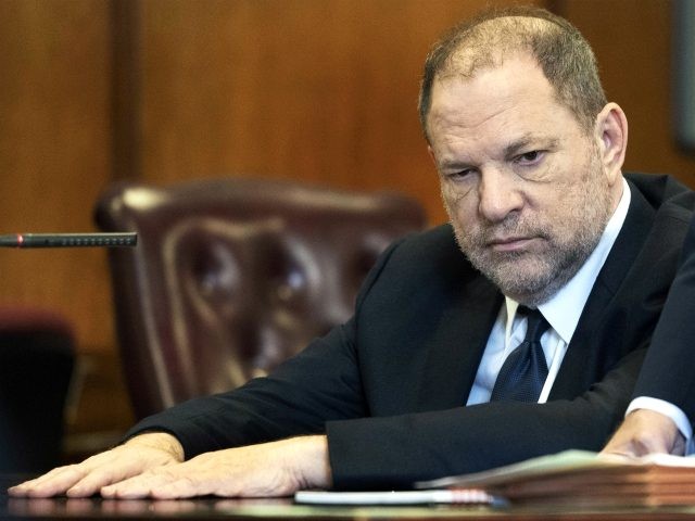 Harvey Weinstein appears in court in New York, Tuesday, June 5, 2018. Weinstein pleaded no