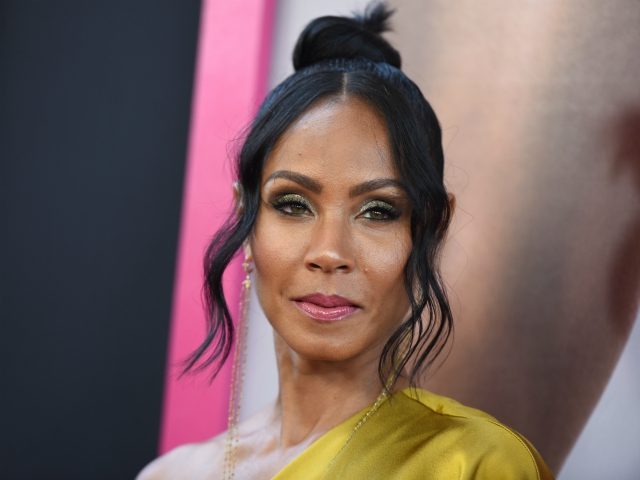 Actress Jada Pinkett Smith arrives for the premiere of 'Girls Trip,' July 13, 20