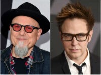 James-Gunn-Bobcat-Goldthwait-AP Bobcat Goldthwait and James Gunn