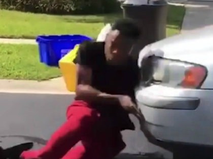 Jaylen Norwood of Florida attempted the “In My Feelings” challenge and got knocked dow