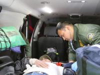 Laredo Rescue 1532192326_IMG-4075 A Laredo Sector Border Patrol agent administers life-saving fluids to an illegal alien suffering from the Texas heat. (Photo: U.S. Border Patrol/Laredo Sector)