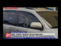 Mayor Ferdinand Bote of General Tinio in Nueva Ecija, Philippines, was pronounced dead Tuesday shortly after a gunman approached his car on a motorcycle and shot him dead in the town, the second assassination of a mayor in the country in as many days.