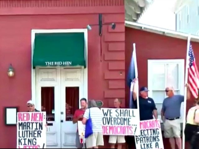 Red Hen Protest