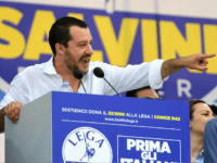 Salvini May MIGUEL MEDINA/AFP/Getty Images