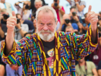 Terry Gilliam Director Terry Gilliam poses for photographers during a photo call for the film 'The Man Who Killed Don Quixote' at the 71st international film festival, Cannes, southern France, Saturday, May 19, 2018. (Photo by Arthur Mola/Invision/AP)