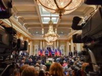 Trump Putin presser (Yuri Kadobnov / AFP / Getty) Trump Putin presser (Yuri Kadobnov / AFP / Getty)