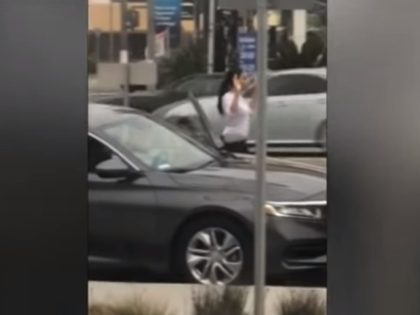 A viral video of 26-year-old Amber Neal being arrested by LAPD officers captures the sound of onlookers being shocked by the show of force involved.