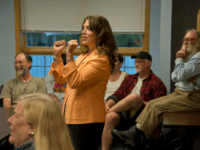 New York Democratic Congressional candidate Tedra Cobb said she supports a ban on some firearms, but admitted that she will never say so in public out of fear of losing the election. (Tedra Cobb campaign) New York Democratic Congressional candidate Tedra Cobb said she supports a ban on some firearms, but admitted that she will never say so in public out of fear of losing the election. (Tedra Cobb campaign)