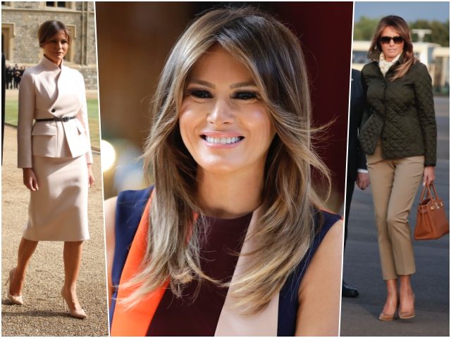 Fashion Notes: Melania Trump is Posh and Proper for Final Day in England