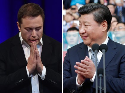 Elon Musk - CEO of Tesla, SpaceX, and the Boring Company, and Chinese president/emperor Xi Jinping.