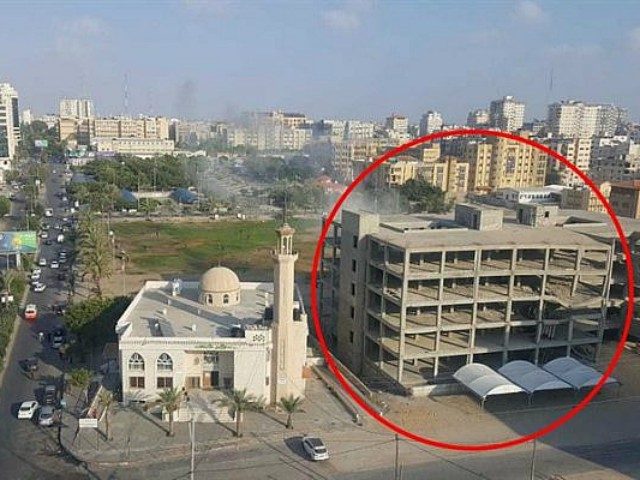 The Hamas training facility in Gaza City destroyed on July 14 2018 by the air force. (IDF
