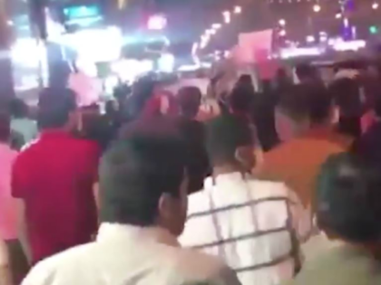 Online videos appear to show Iranian protests and demonstrations over water has continued
