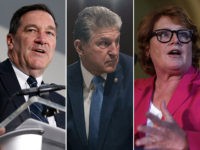 joe-donnelly-manchin-heidi-heitkamp Sens. Joe Donnelly (D-IN), Joe Manchin (D-WV), and Heidi Heitkamp (D-ND).
