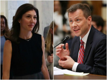 Lisa Page and Peter Strzok