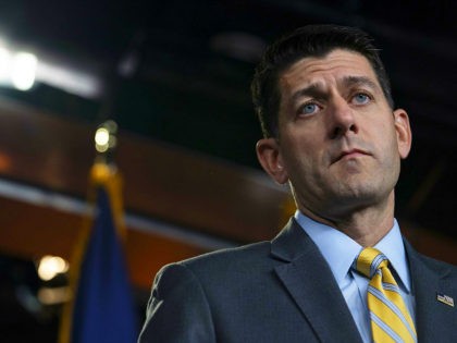 WASHINGTON, DC - JUNE 21: U.S. Speaker of the House Rep. Paul Ryan (R-WI) delivers remarks