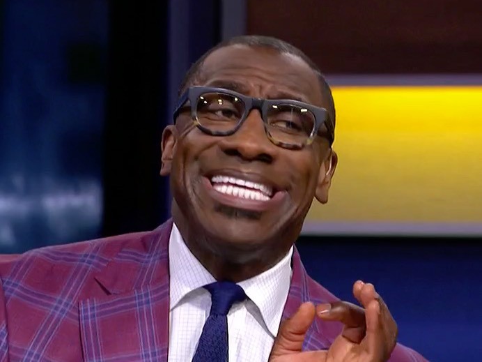 ShannonSharpe reacts to the #Lakers Win  🤣🤣 . . . . . . . . . .