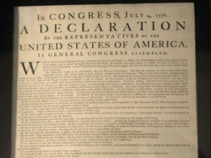 Rare US independence declaration found in UK archive