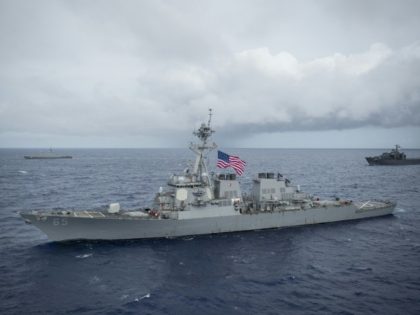 Two US destroyers sail into Taiwan Strait: Taiwan gov't