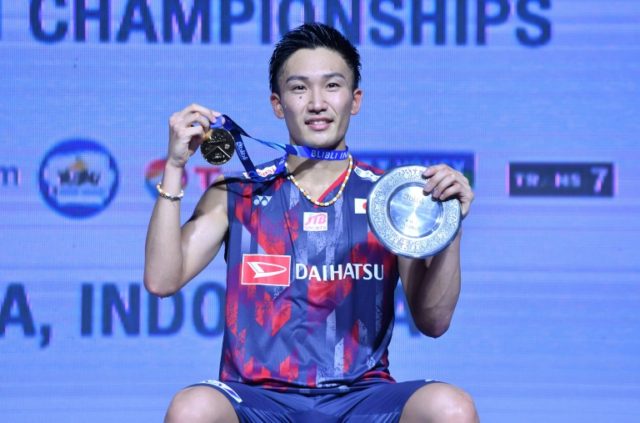 Badminton: Momota claims second title in Indonesia Open final