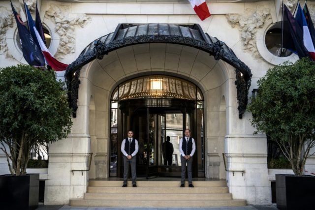 The first guests are due to walk through its corridors -- lined with dark eucalyptus wood -- this month Paris' Lutetia hotel reopens after luxury makeover