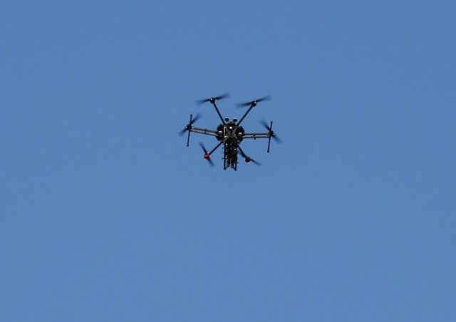 The drone landed at a house owned by Gerardo Sosa Olachea, the state's public security minister, in the city of Tecate