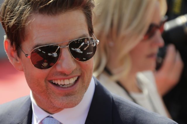Tom Cruise walks red carpet in Paris