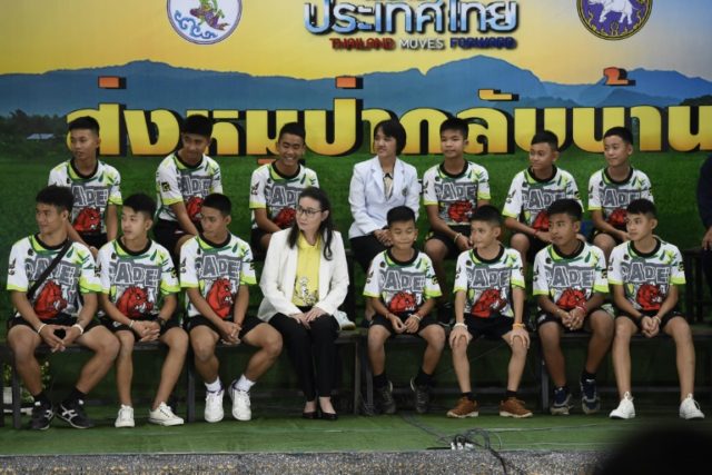 Thai cave boys speak of 'miracle' rescue after hospital discharge